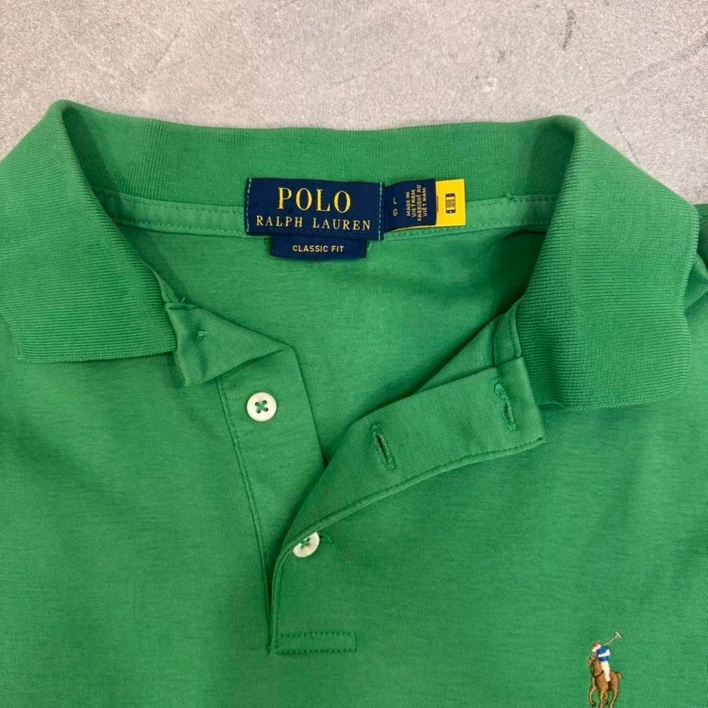 Polo Ralph Lauren Green Polo - Classic Fit
